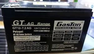 Gaston Backup Recheargable Battery 12v 7.2 Ah