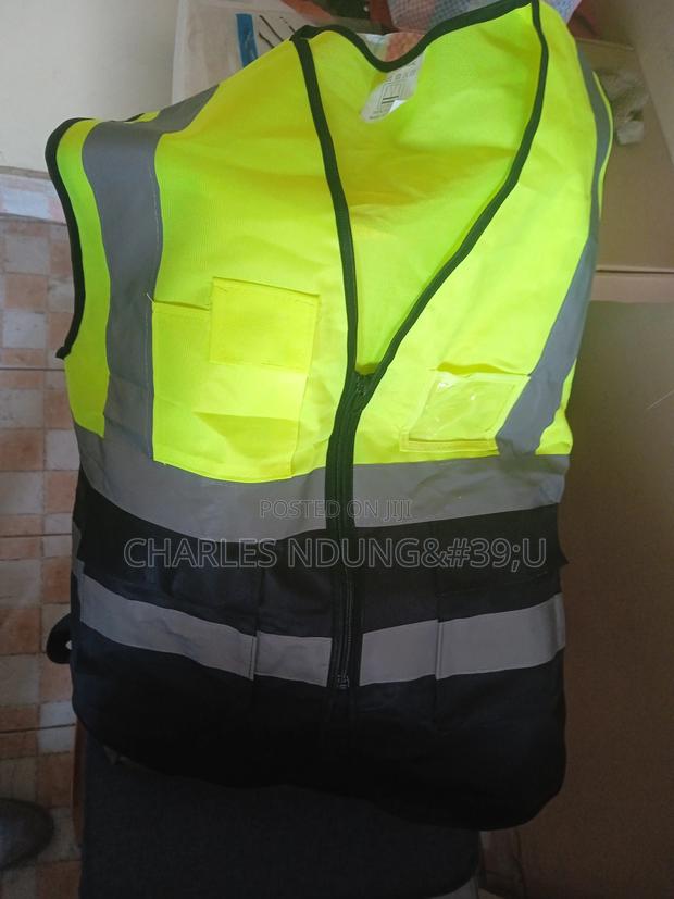 Branded Reflector Jackets With Reflective Strips