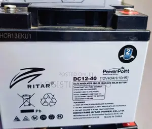 Ritar Solar Battery 12v 40ah/10hr