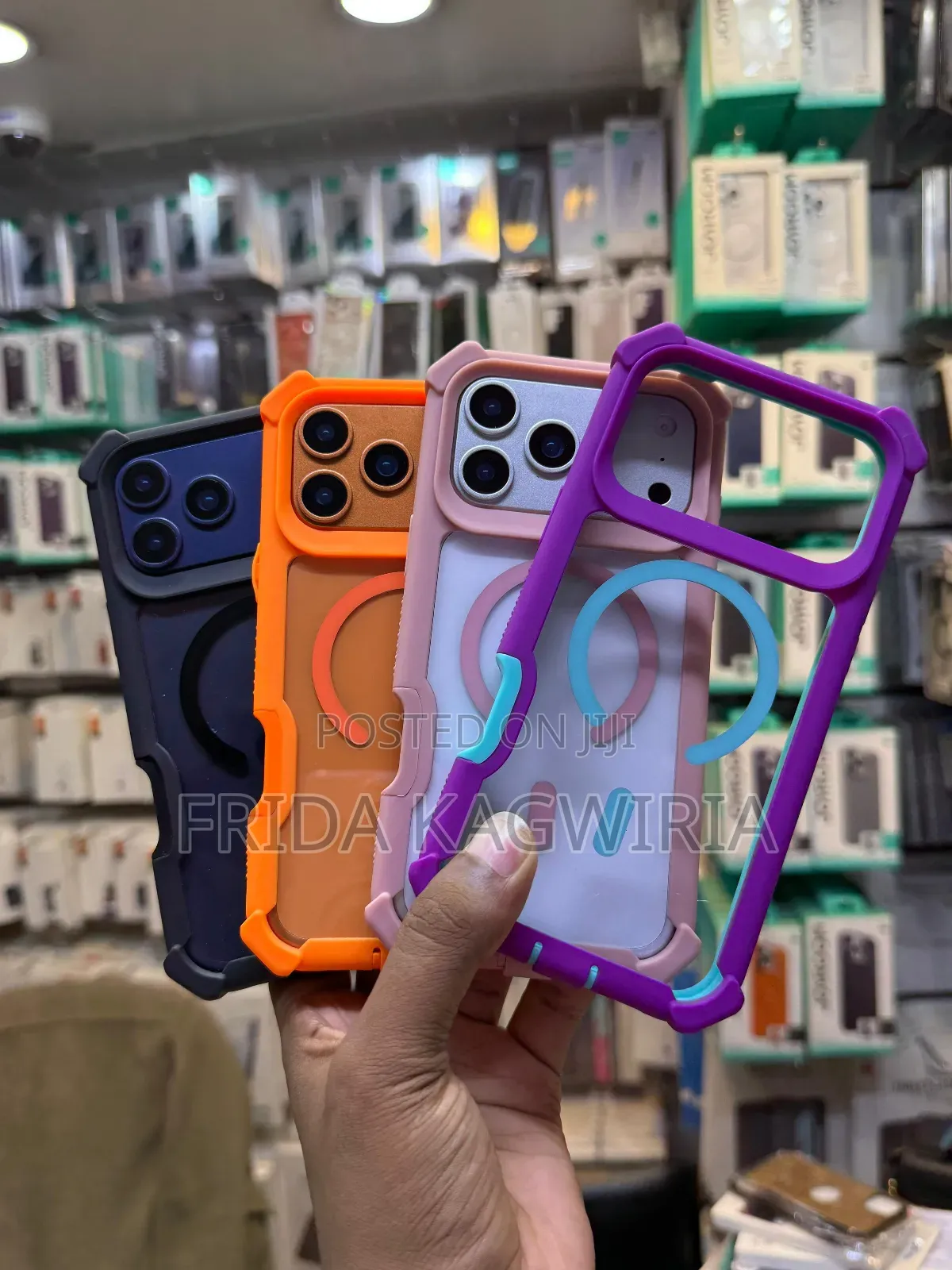 Rugged Back Cover for iPhone 17 Pro Max