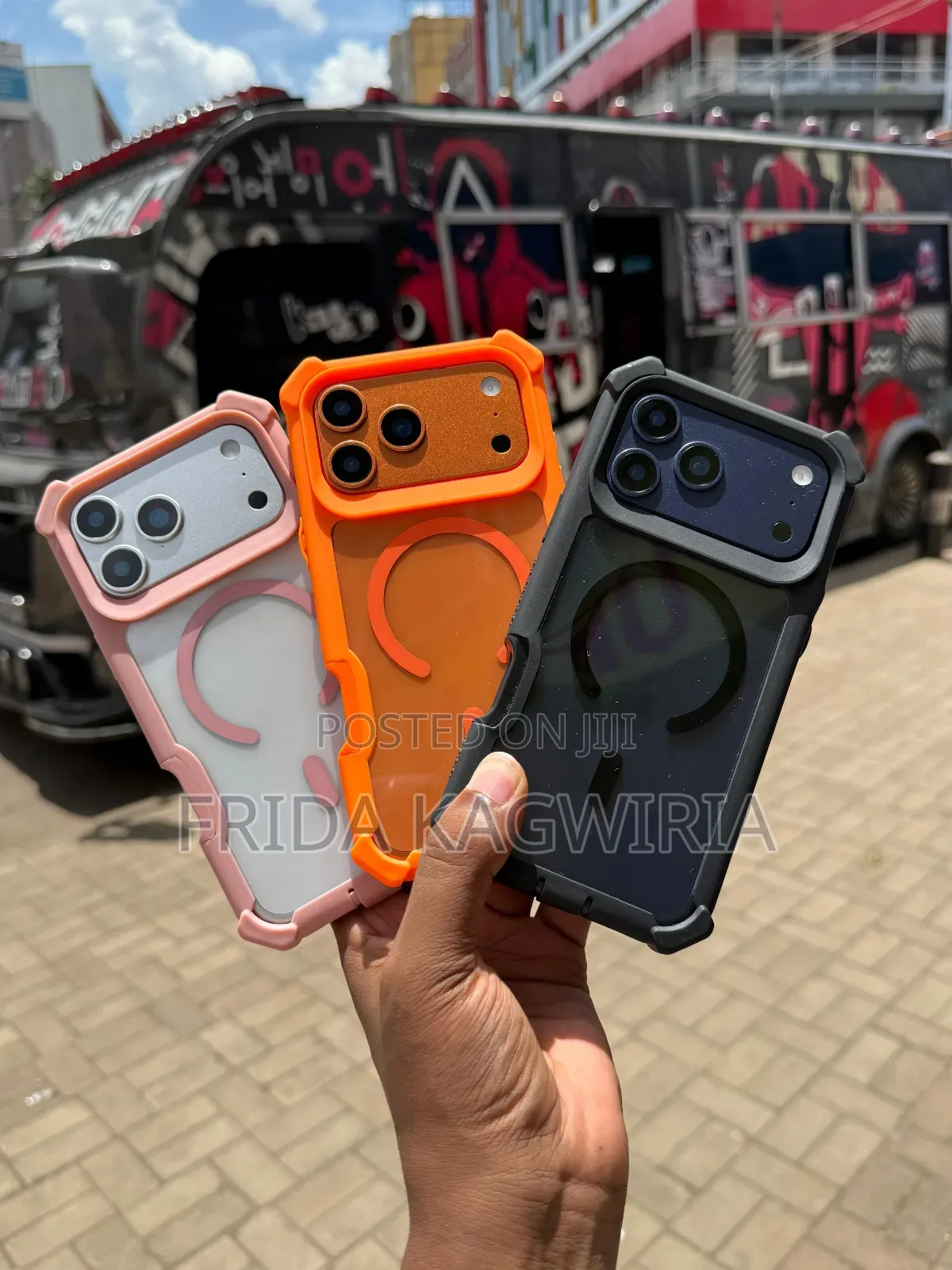 Rugged Back Cover for iPhone 17 Pro Max