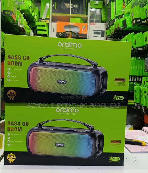 Oraimo Bass Go Boom Obs-75d, Portable Wireless Speakers - main view