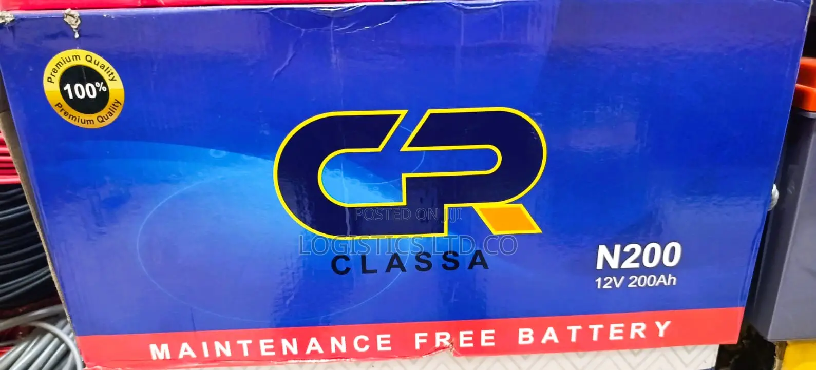 Cr N200 12v Maintenance Free Battery Class A