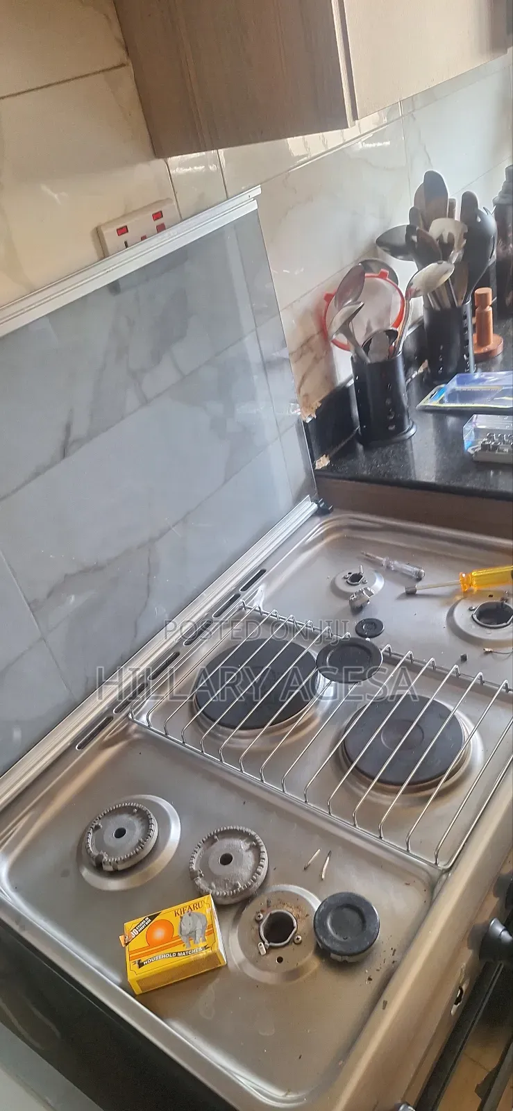 Cooker Burner Replacement and General Maintenance