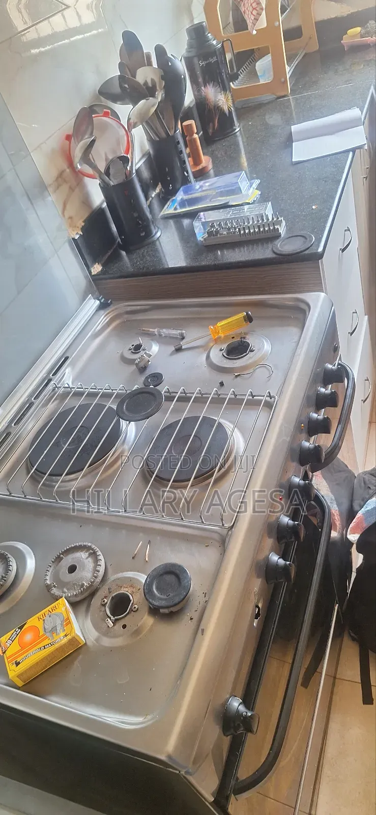 Cooker Burner Replacement and General Maintenance