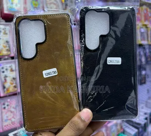 Leather Back Cover for Samsung Galaxy S26 Ultra