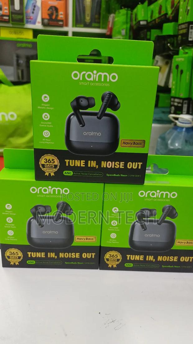 Oraimo Spacebuds Neo+ – Deep Bass, Spatial Audio Smart Anc