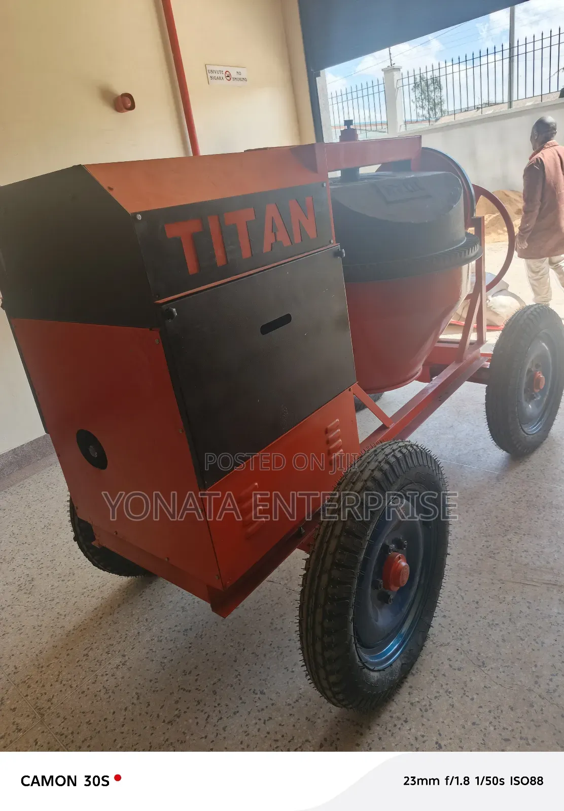 Titan Concrete Mixer 500l(Diesel 6.5hp)