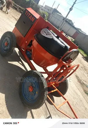 6.5hp Diesel Titan Concrete Mixer for Construction Sites-Durable