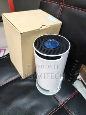 Android Projector Mini White LCD Display Remote Control Hy 300 Model