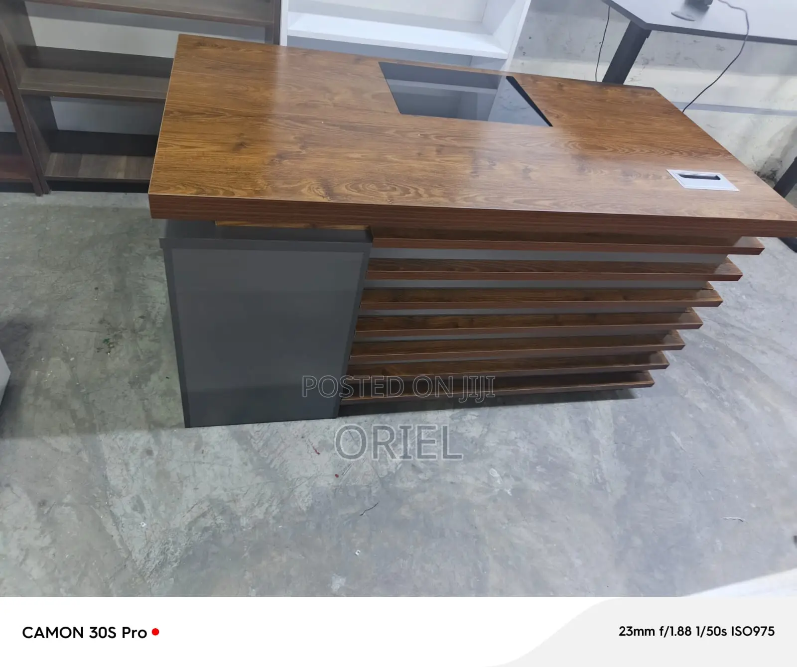 Office Desk : Executive Layered Office Desk