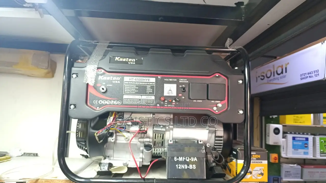 Kasten Usa 6.5 Kva Petrol Generator