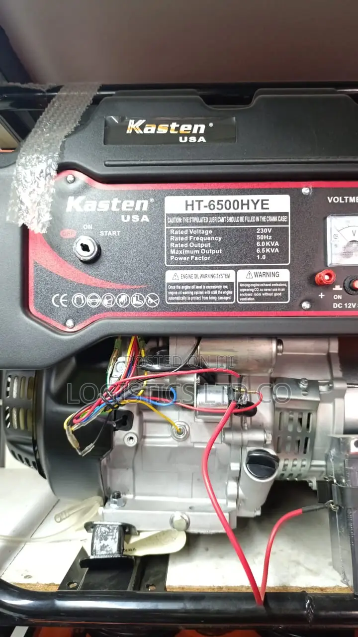 Kasten Usa 6.5 Kva Petrol Generator