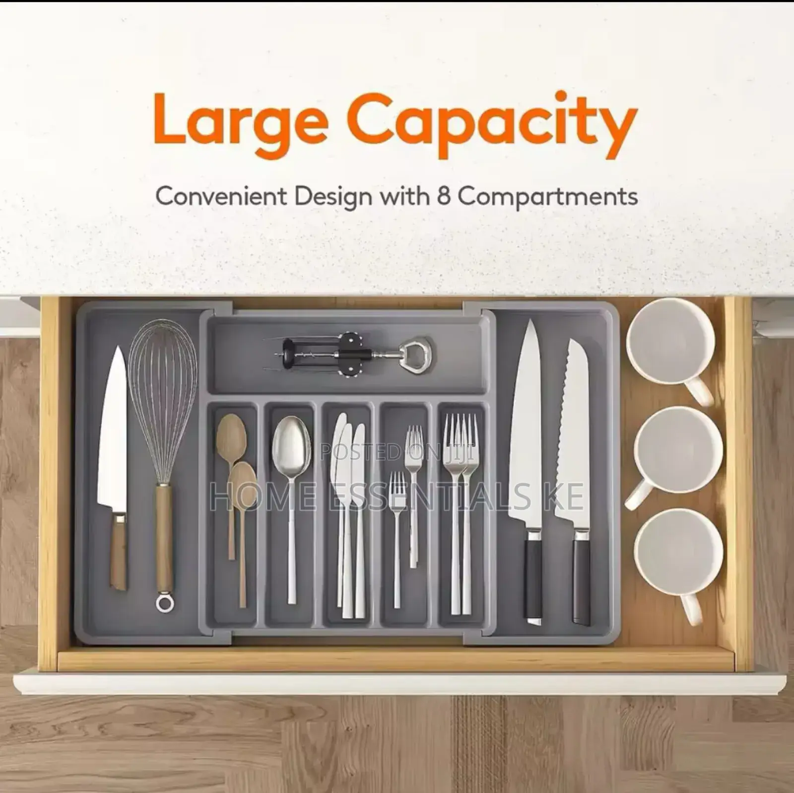 Expandable Cutlery Drawer Organizer
