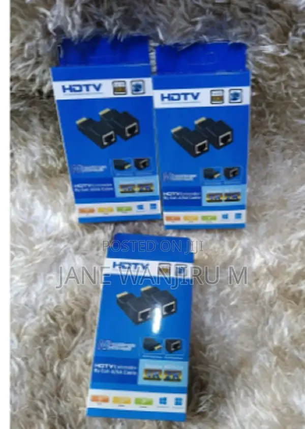 New Hdmi Extender Over Lan Cat 6 30 Meters