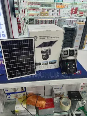Utral Smart 4g Solar CCTV - Dual Lens V380 Pro With Night Vison