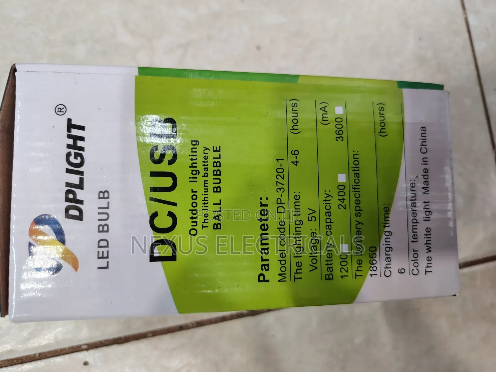 Rechargeable Bulb 20w