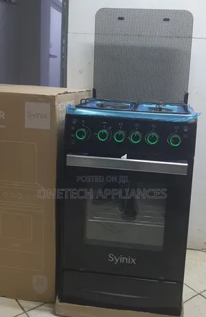 Syinix 50 by 50 3burner Plus 1 Electric Hot Plate Standing Cooker