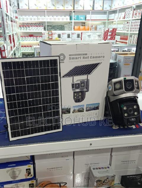 4g Solar CCTV V380pro - Dual Lens Wide View + Remote Access