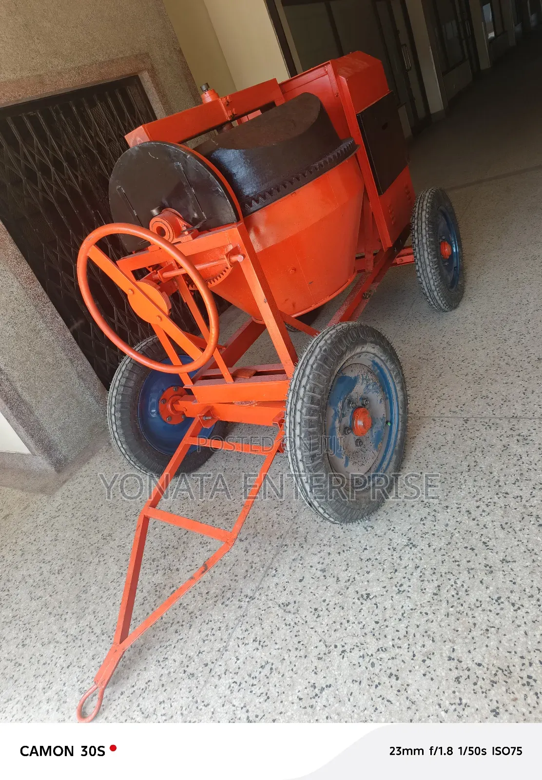 Titan Concrete Mixer; 500ltrs-6.5hp Diesel for Commercial Works