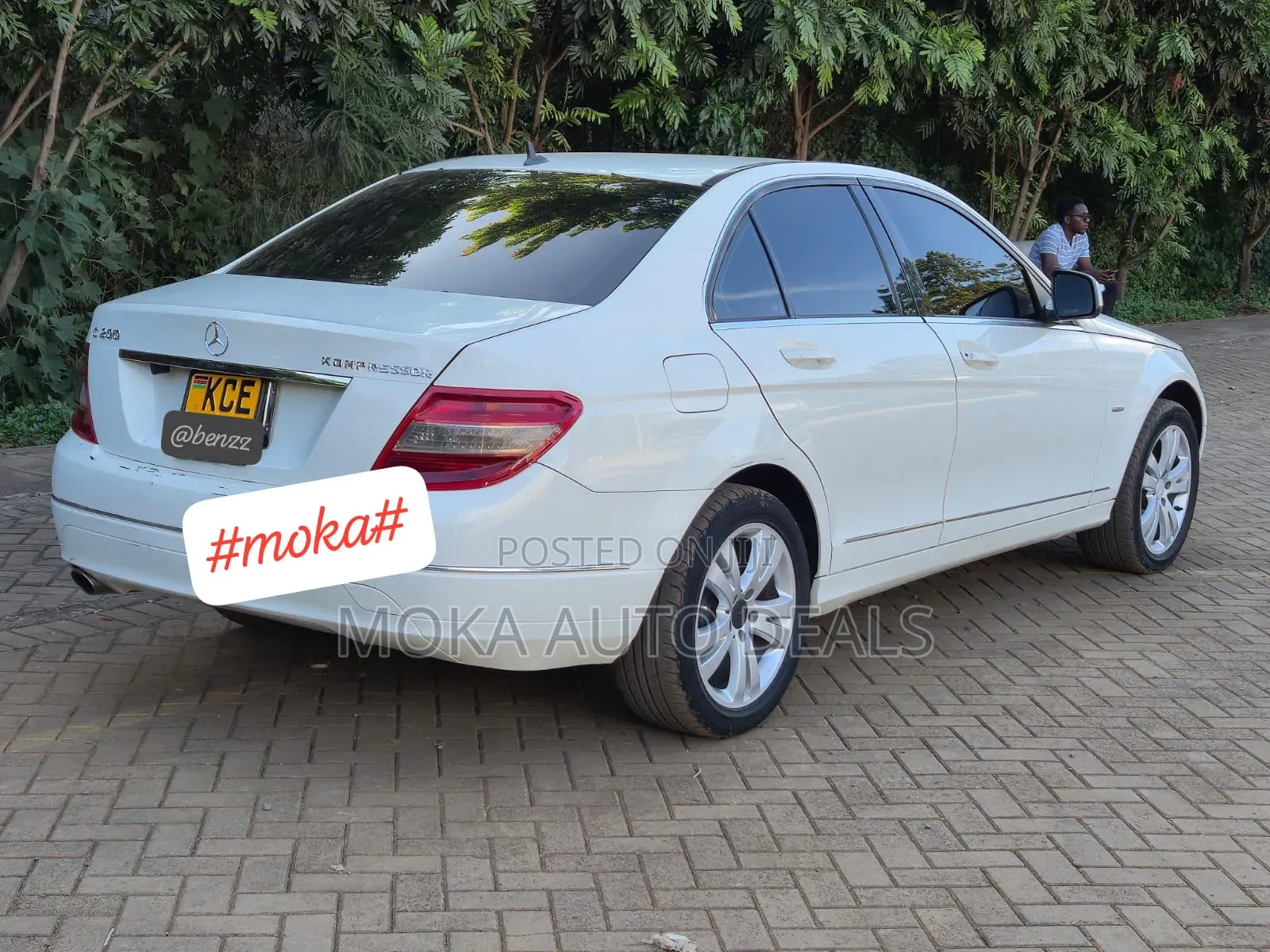 Mercedes-Benz C200 2008 White