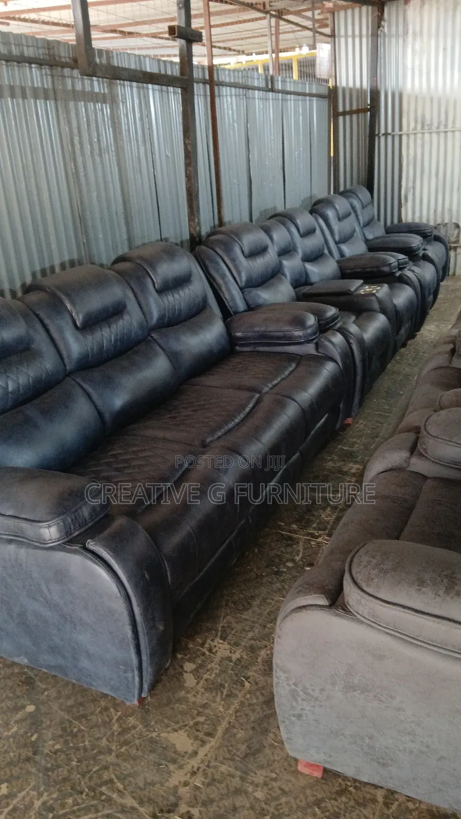 Luxury 7-Seater Semi-Recliner Sofa – Ultimate Comfort