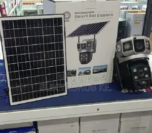 Powerful Solar 4g Camera V380pro - Dual Lens + Human Detection