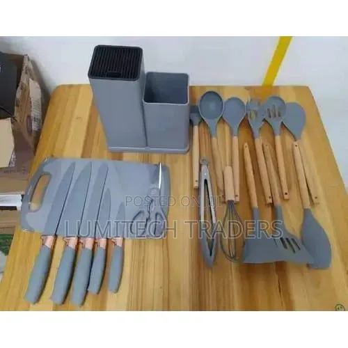 Executive Silicone Cutlery Set 19 PCS