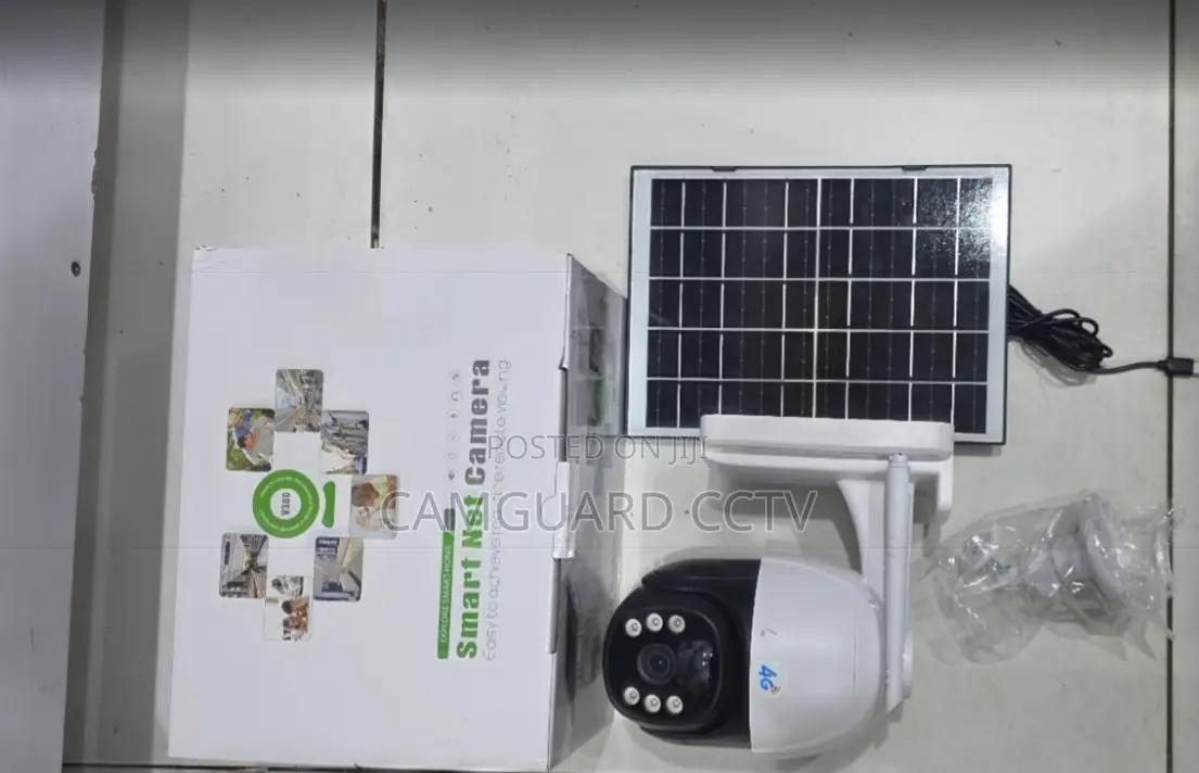 V380 4g Solar CCTV Single Lens Camera With Simcard Slot