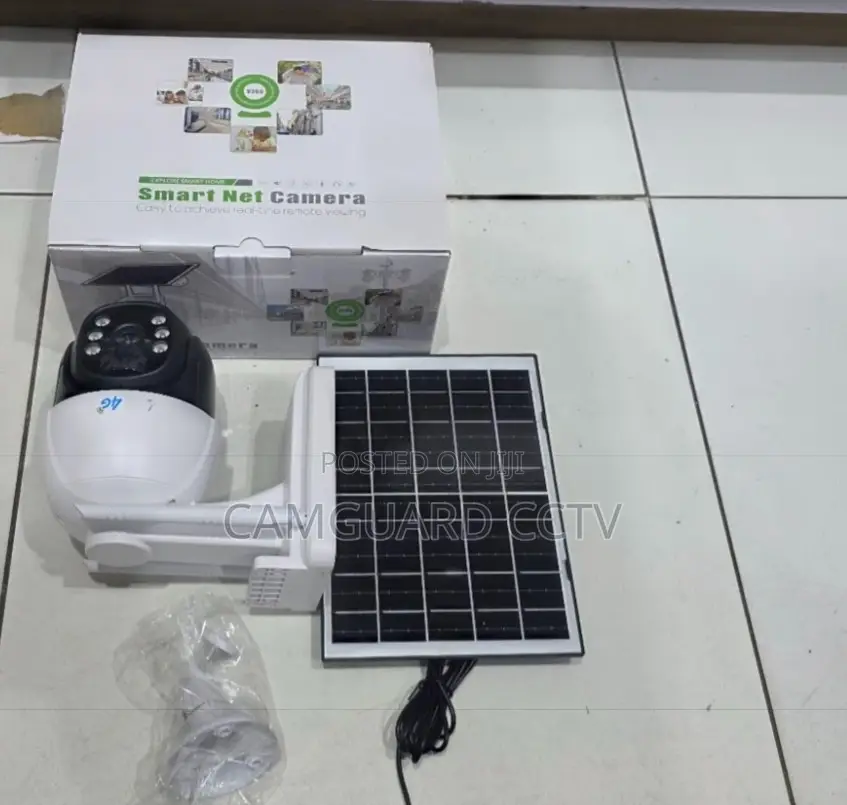 V380 Single Lens Solar Powered CCTV Camera 4g Dust/Waterproof