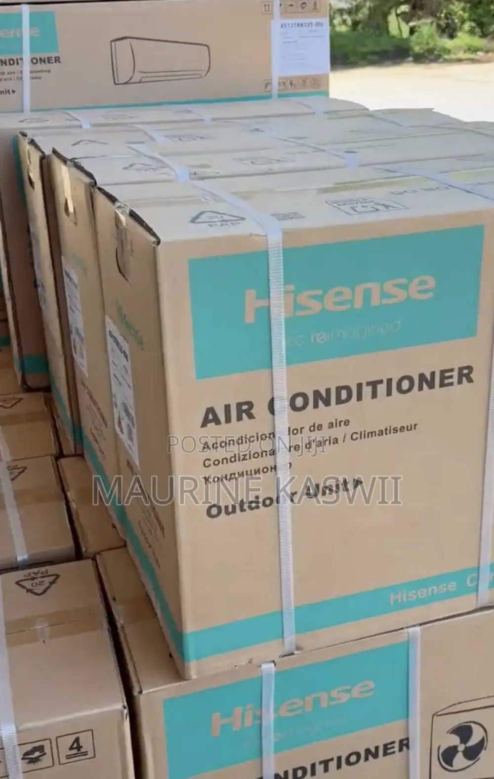 Hisense 12btu Inverted Aircon -Heat Cooling