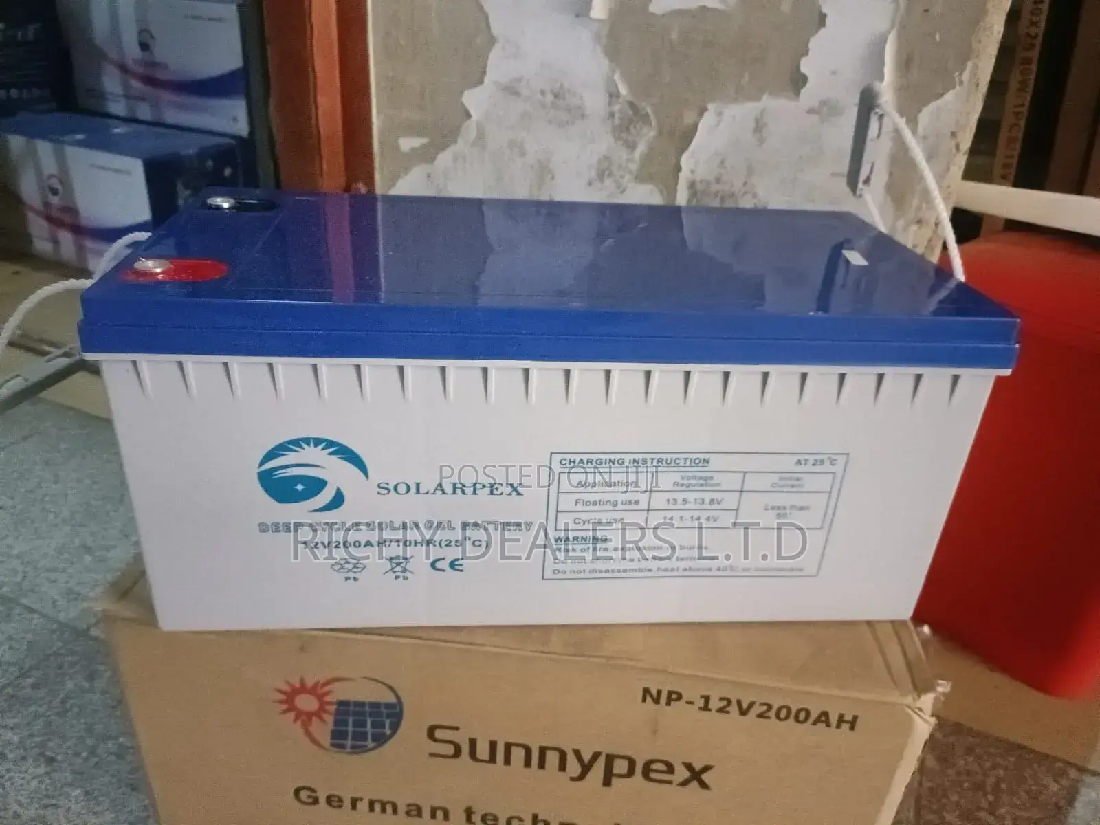 Solarpex N200mf (12v 200ah) Battery