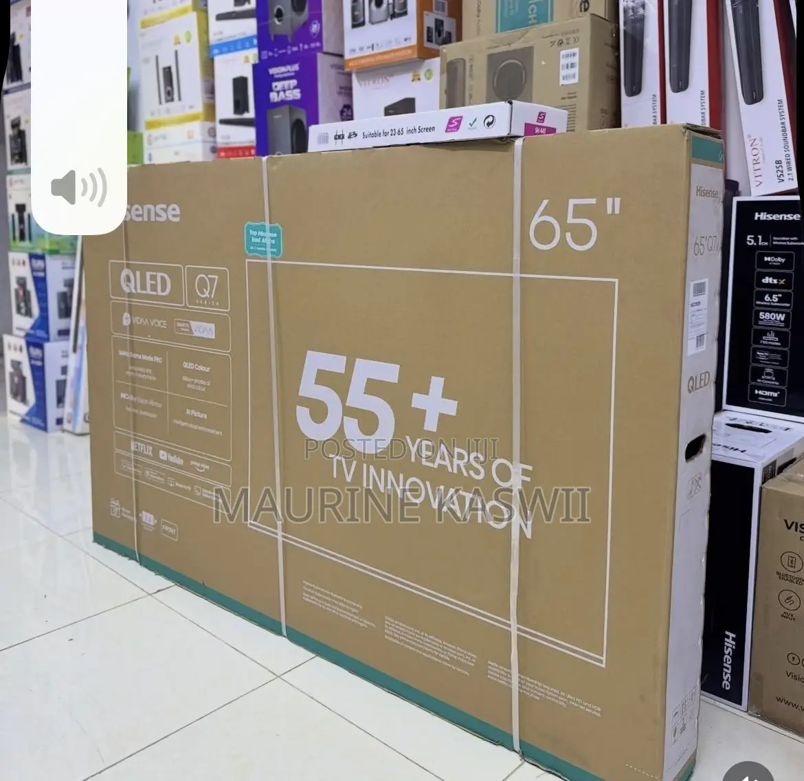 Hisense Qled 65” Q7 Smart-2026