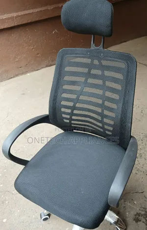 Secretarial Office Chair With Headrest