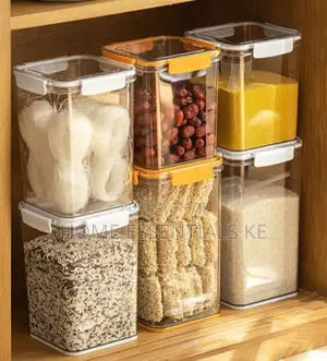 *Large Acrylic Airtight Food Storage Containers*5.3l* 6.5l* Each