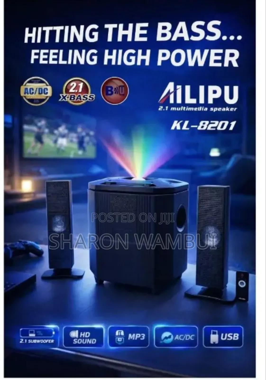 New Ailipu Multimedia Speaker Kl8201/Ailipu Multimedia Speaker