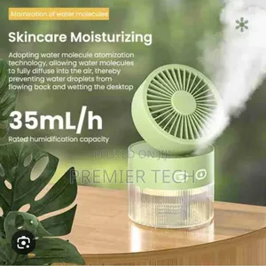 350ml 3 Speed 35ml/H Rechargeable Portable Fan With Humidifier