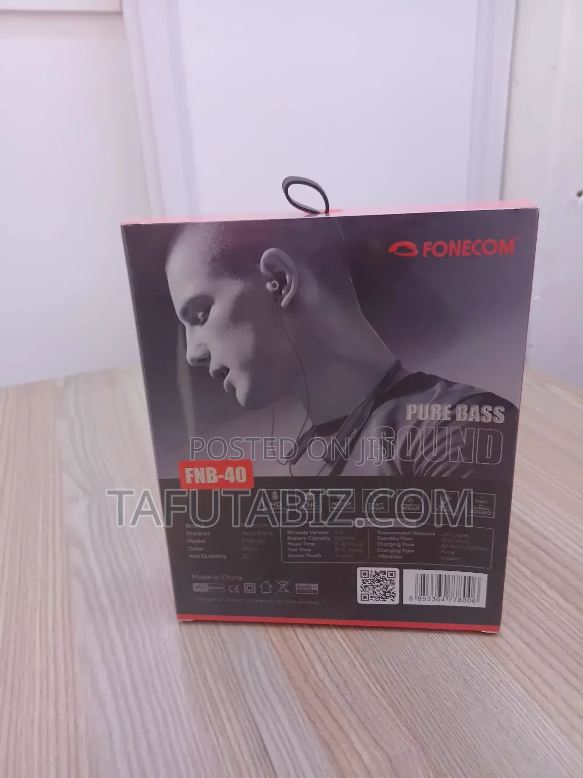 Fonecom Pure Bass Sound Neckband FNB-40