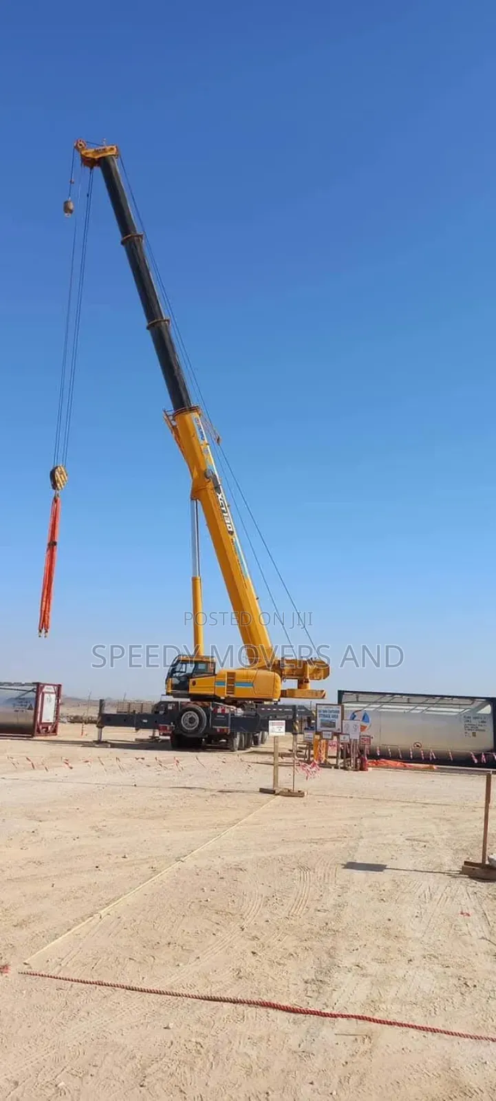 Cranes Are Ready for Jobs and Errands