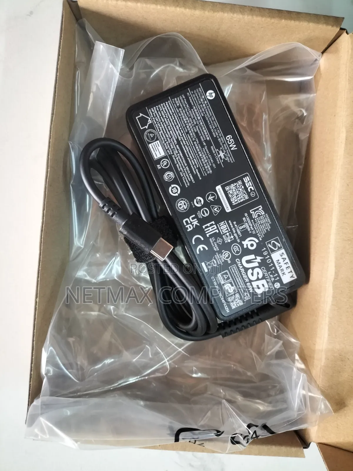 Hp Type C Laptop Charger/Adapter 65watts