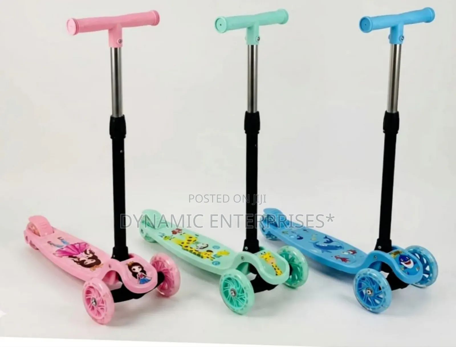 3-Wheel Kick Scooter