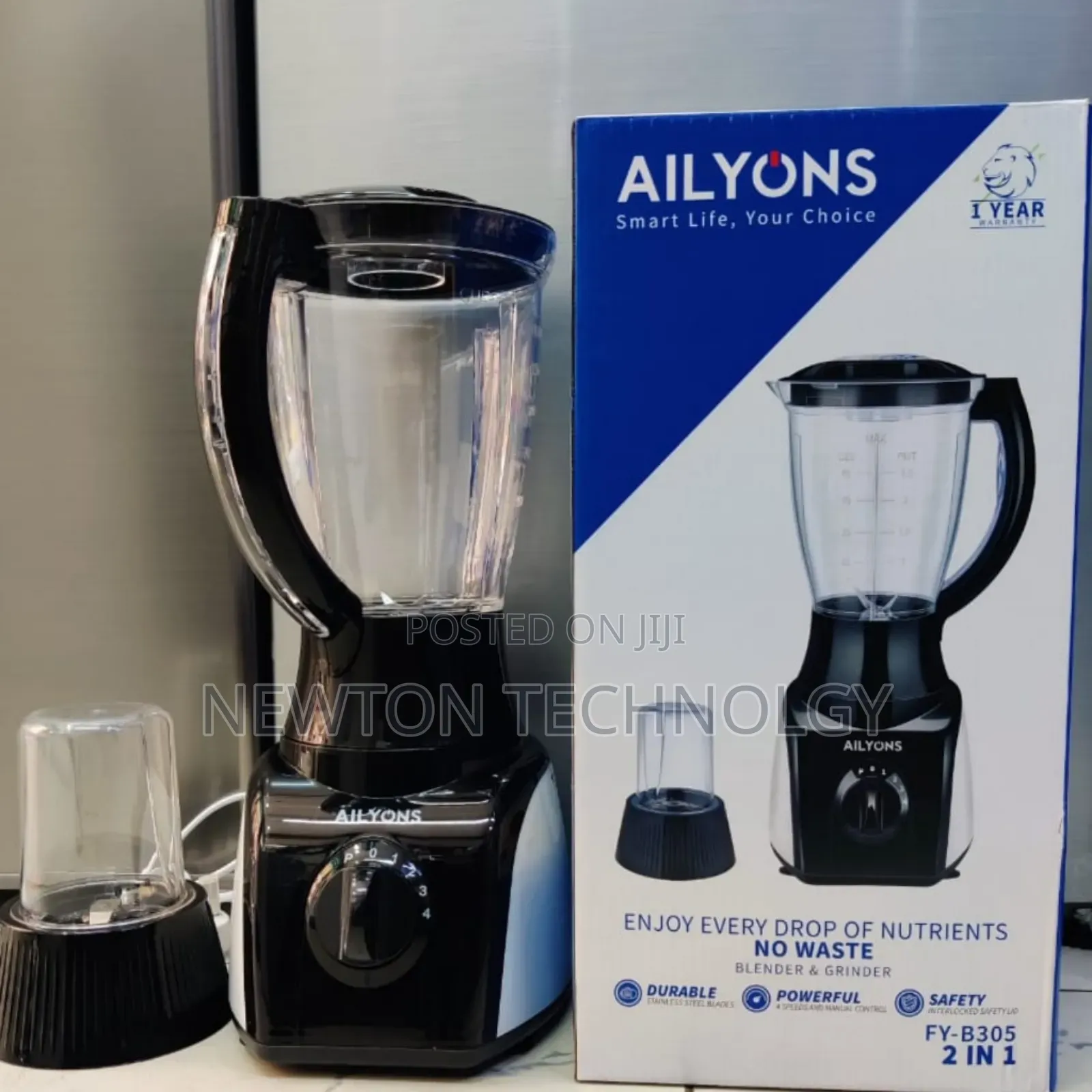 Ailyons 2 in 1 Heavy Blender at 1800