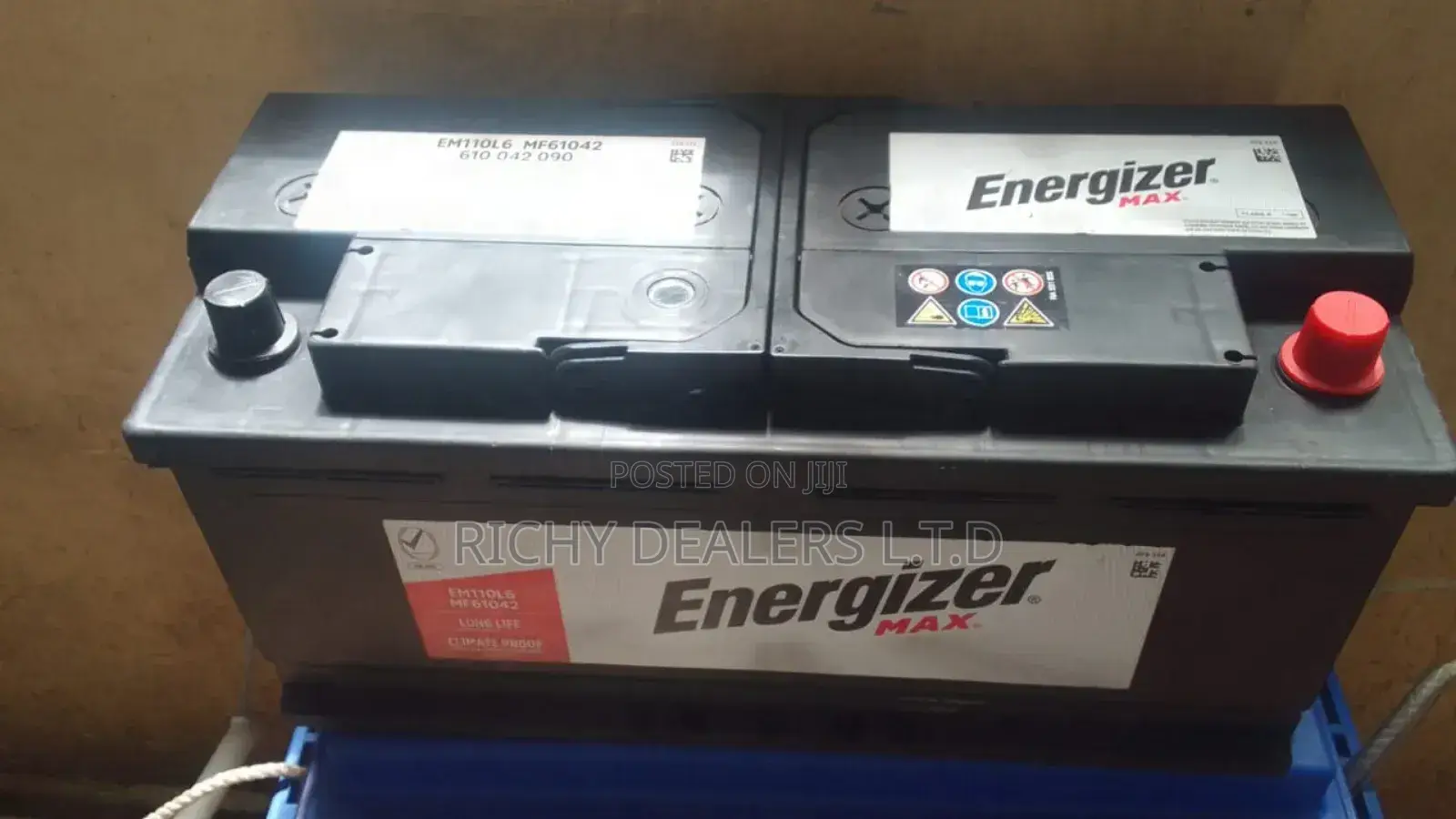 Energizer Din110mf Car Battery