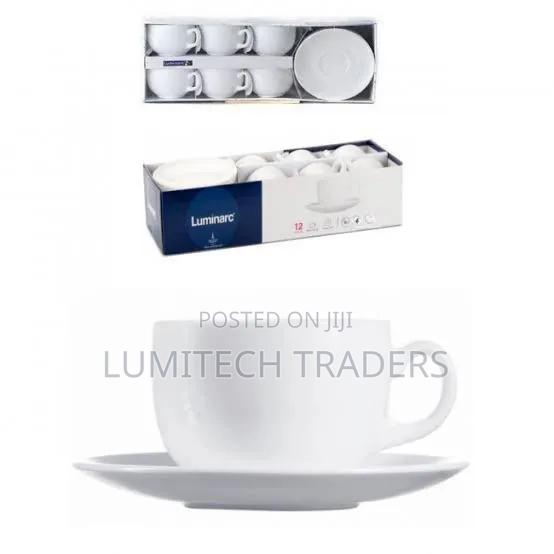 Luminarc Saucer Cups 6pcs Set