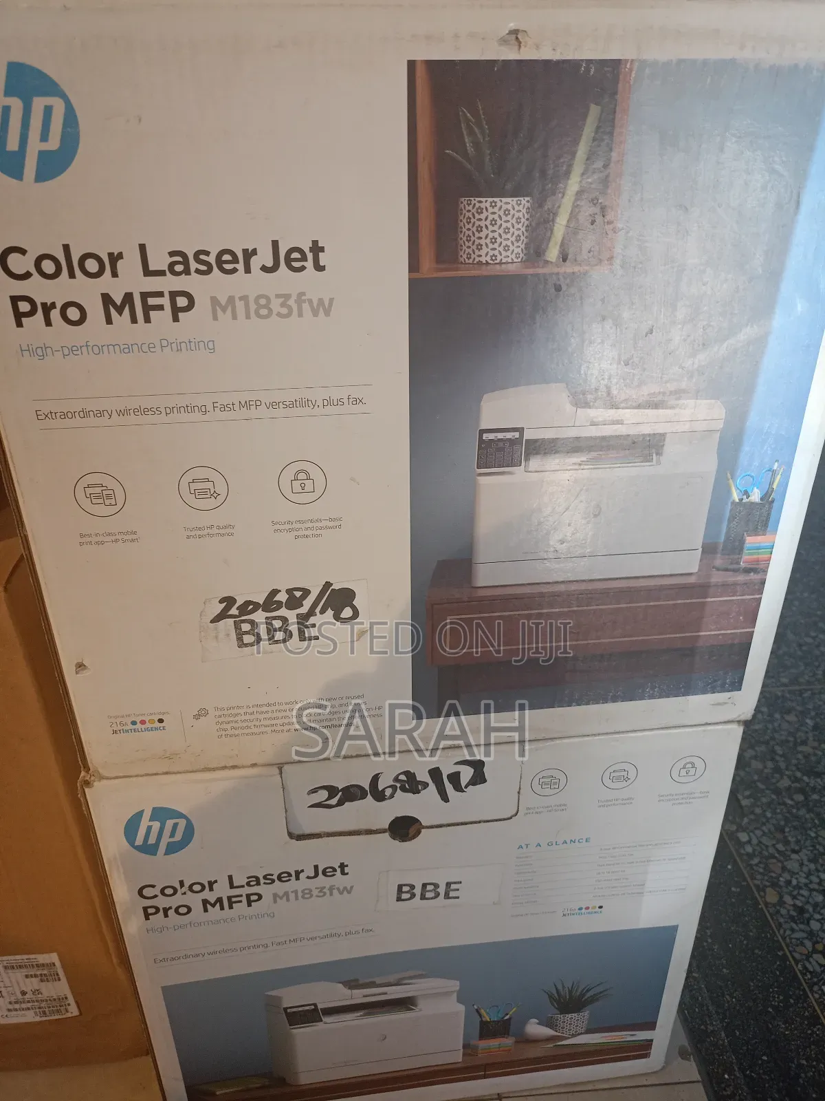 Hp Printer Laserjet MFP M183fw