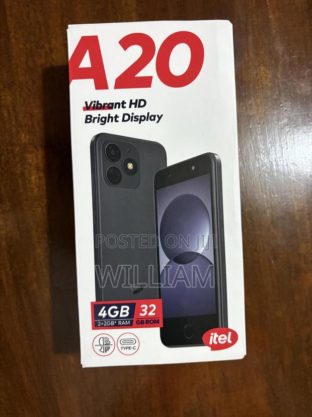 Itel A20 16 GB Black