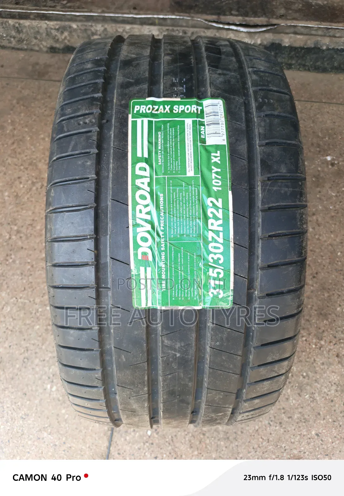 315/30zr22 Dovroad