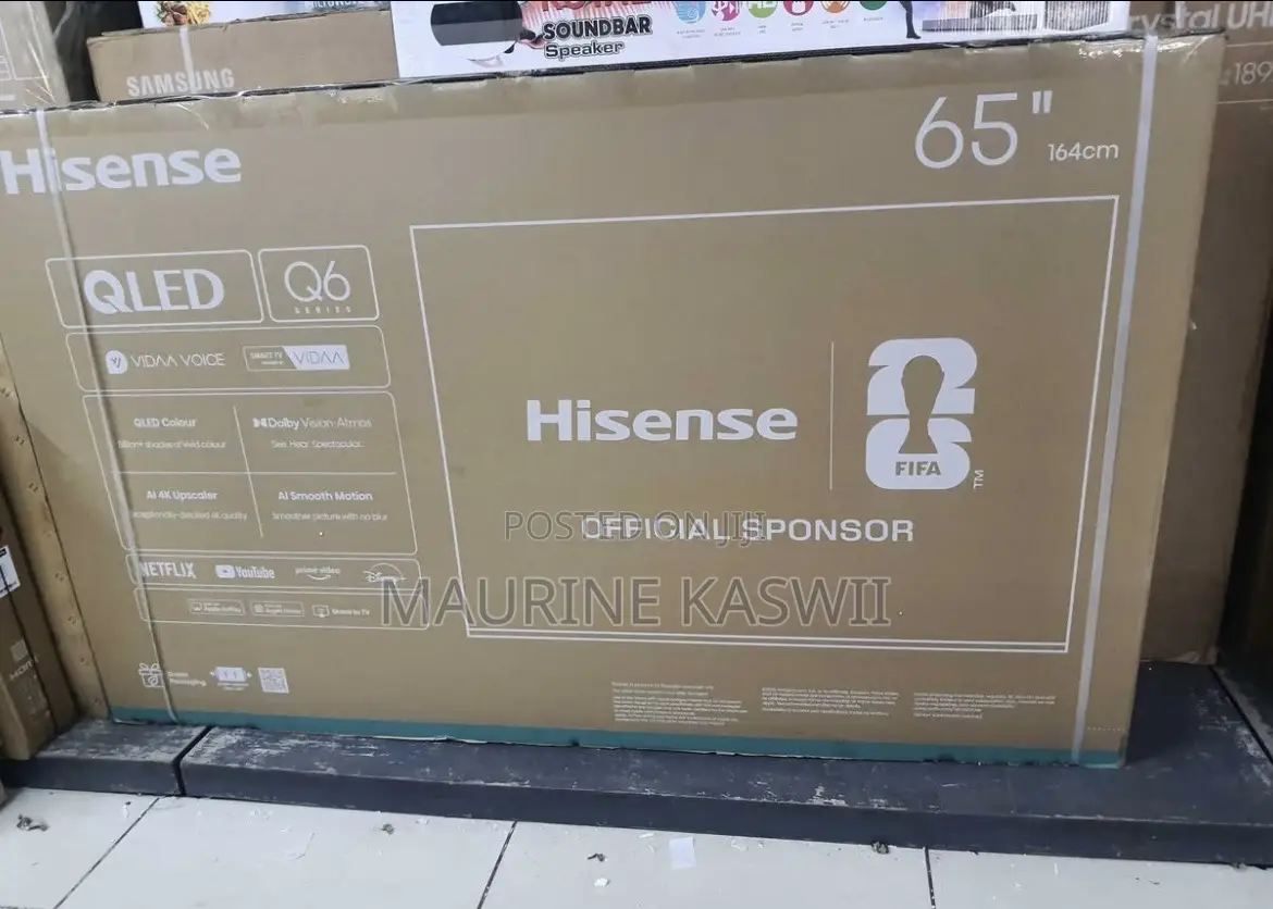 Hisense 65′′ 65q6q