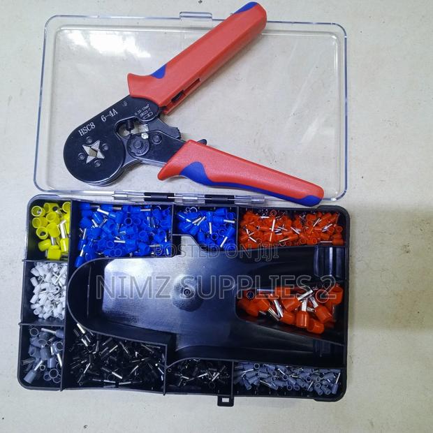 Cable Crimping Tool With Ferule