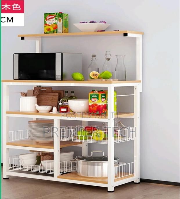 Kitchen Wood and Metal
Multipurpose Storage Rack/Shelf Unit